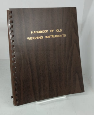 Handbook of Old Weighing Instruments