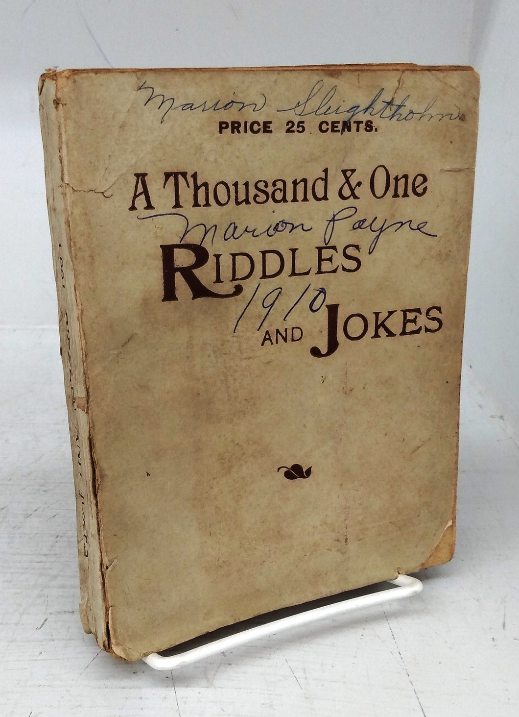 A Thousand & One Riddles and Jokes