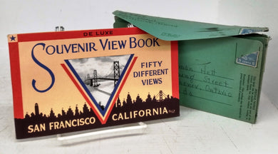 De Luxe Souvenir View Book, San Francisco, California