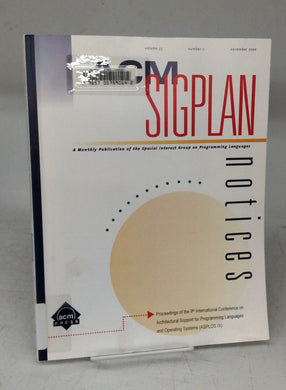 SIGPLAN November 2000