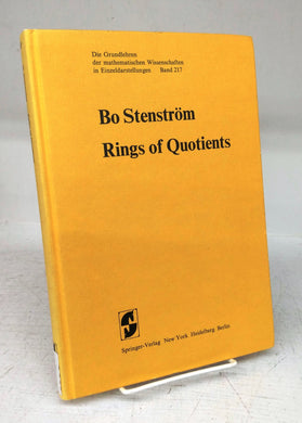 Rings of Quotients