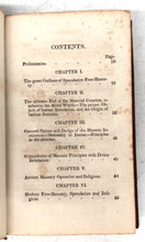 A System of Speculative Masonry