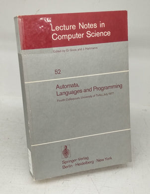 Automata, Languages and Programming, 1977