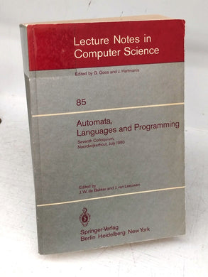 Automata, Languages and Programming, 1980