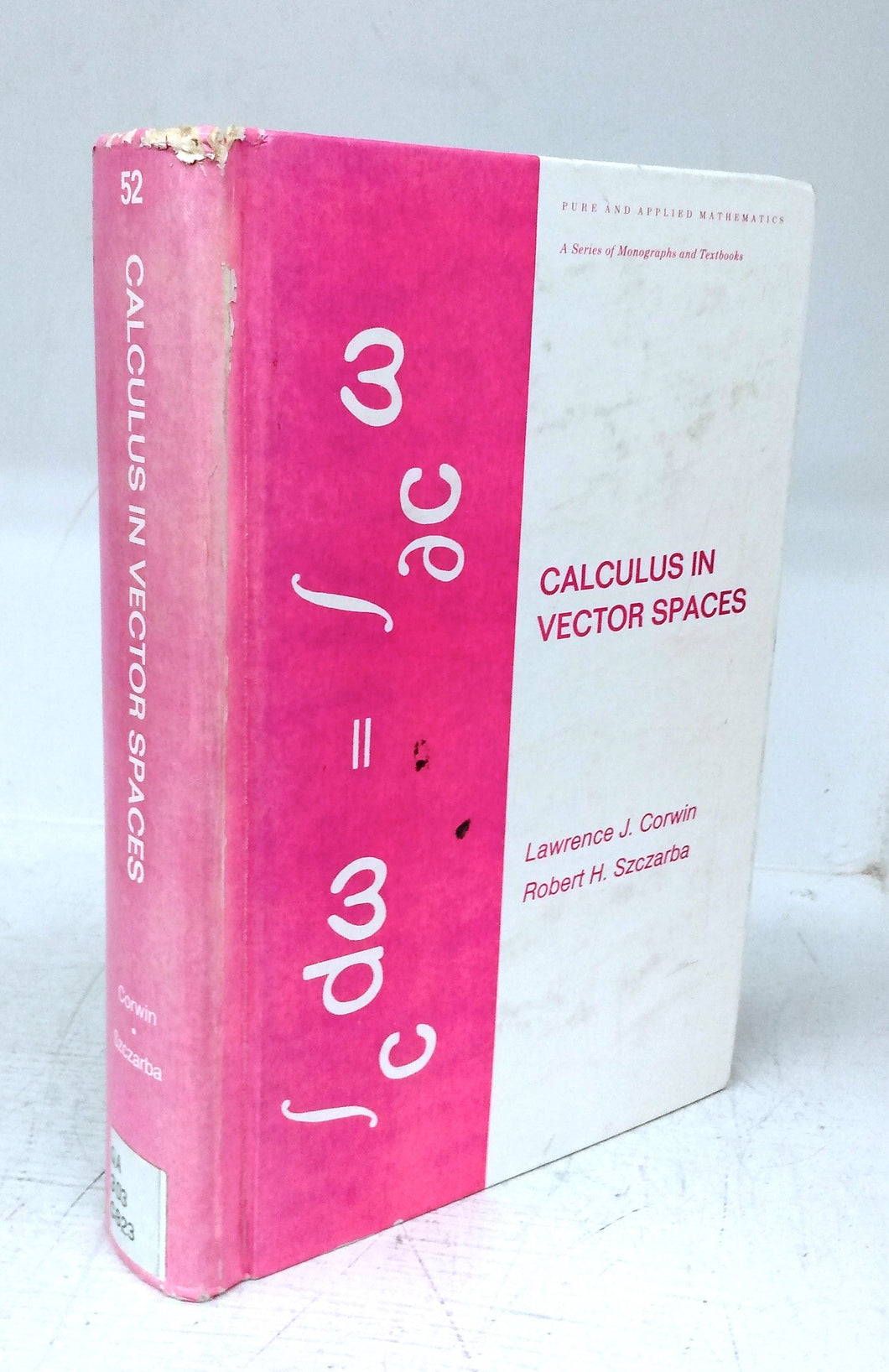 Calculus in Vector Spaces