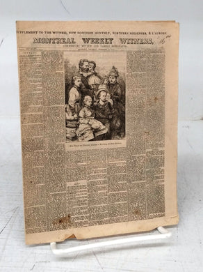 Supplement to the Montreal Weekly Witness, Dec. 7, 1876