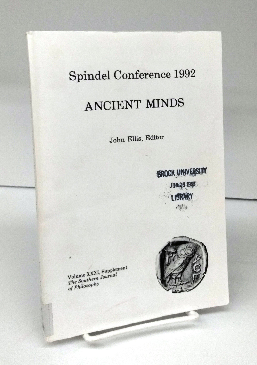 Spindel Conference 1992: Ancient Minds