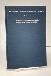 The Numerical Treatment of a Single Nonlinear Equation
