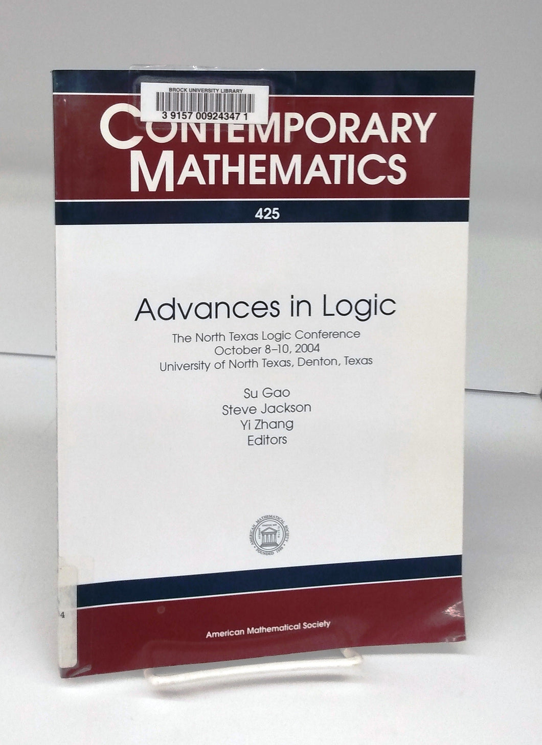 Advances in Logic