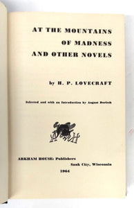 At The Mountains of Madness and Other Novels