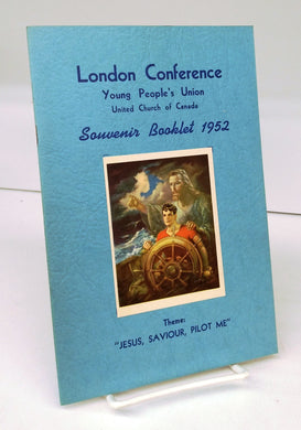 London Conference, Young People's Union, United Church of Canada, Souvenir Booklet 1952