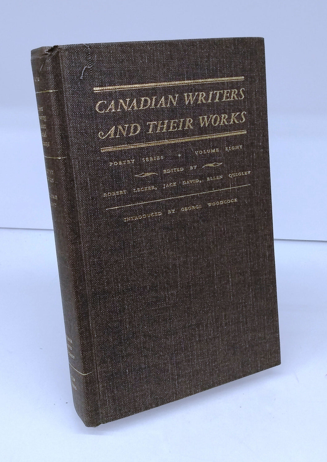 Canadian Writers and Their Works