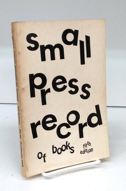 Small Press Record of Books in Print