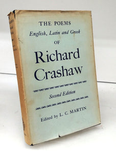 The Poems English Latin and Greek of Richard Crashaw