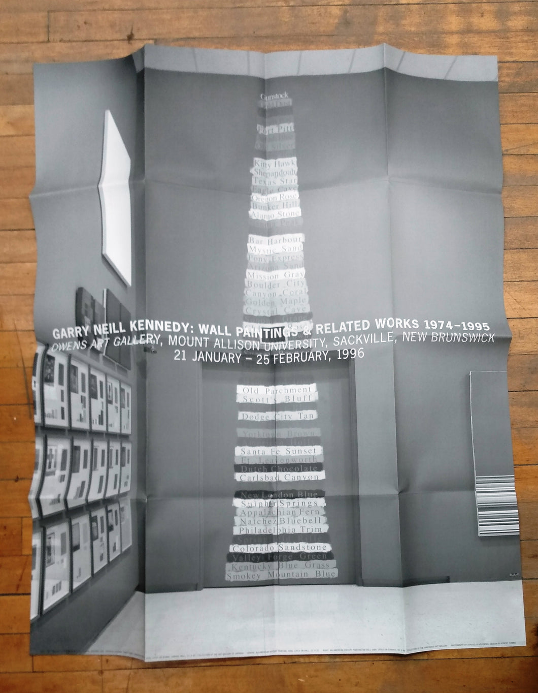 Garry Neill Kennedy: Wall Paintings & Related Works 1974-1995