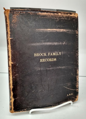 Brock Family Records