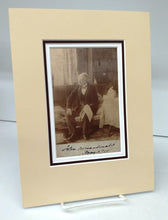 Signed photograph of Sir John A. Macdonald