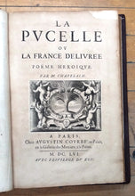 La Pucelle ou La France Delivree: Poëme Heroïque