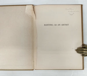 Banting As An Artist