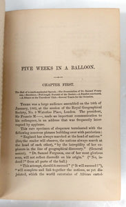 Five Weeks in a Balloon; Or, Journeys and Discoveries in Africa by Three Englishmen. Compiled in French By Jules Verne, From the Original Notes of Dr. Ferguson. And done into English by &#34;William Lackland.&#34; With 48 Heliotype Illustrations.