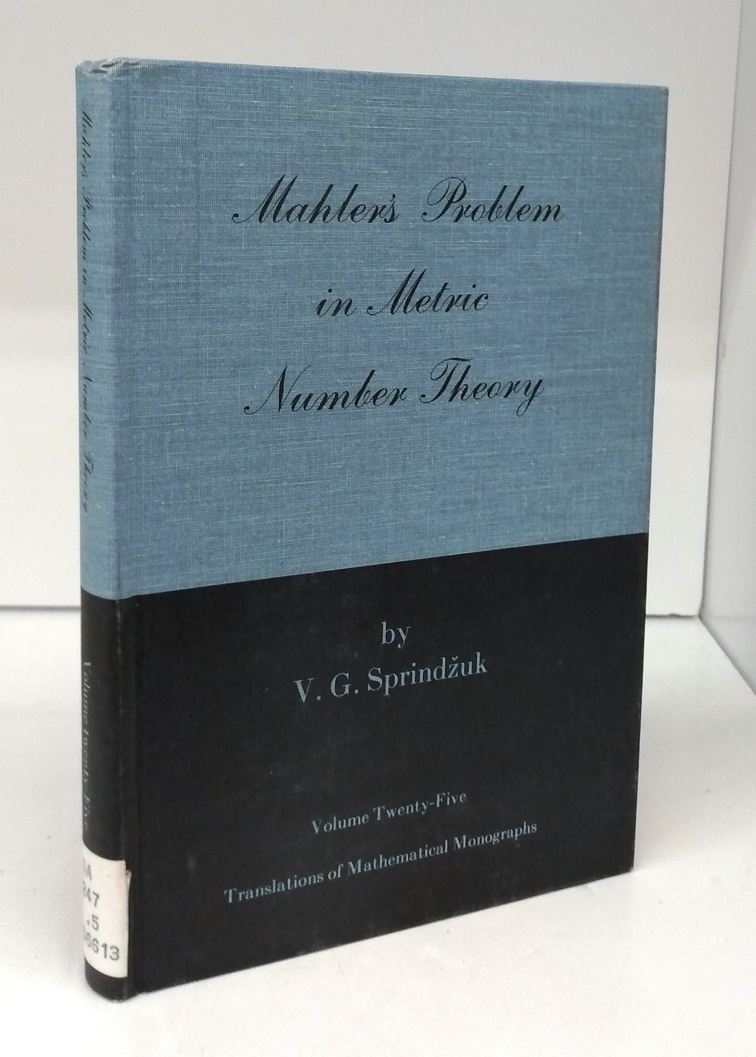 Mahler's Problem in Metric Number Theory