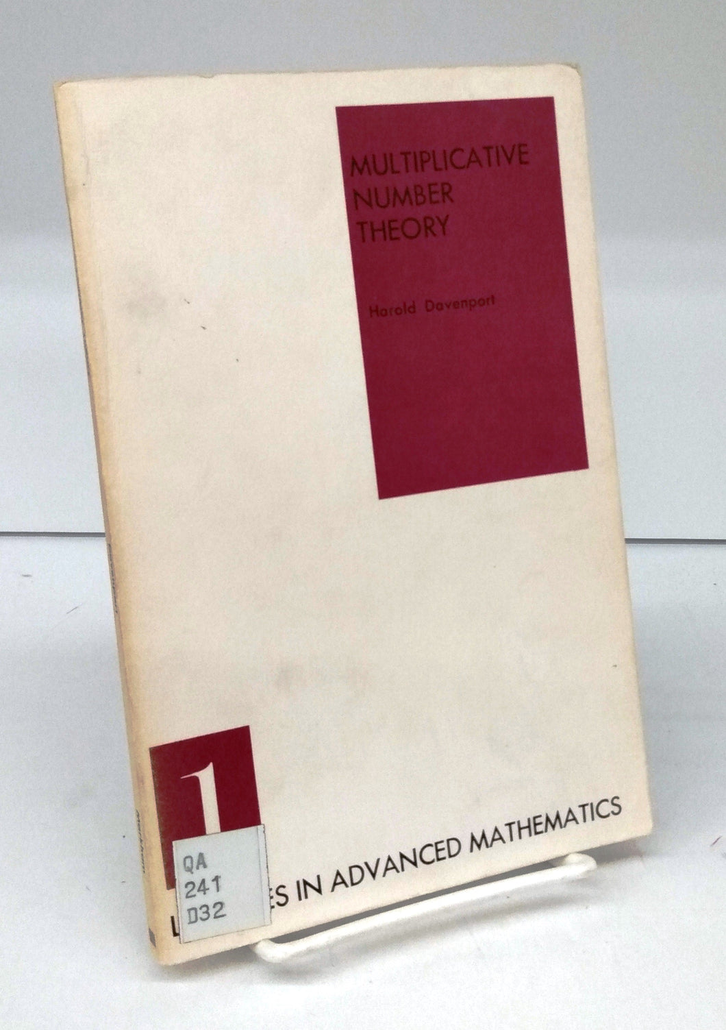 Multiplicative Number Theory