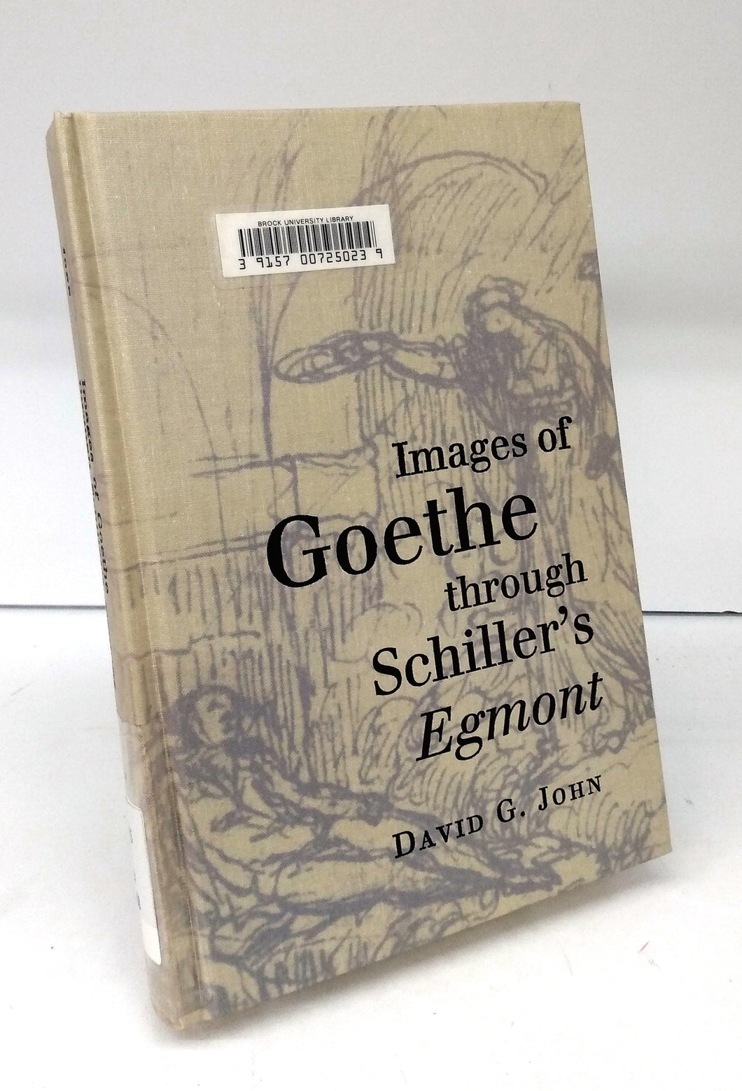 Images of Goethe through Schiller's Egmont