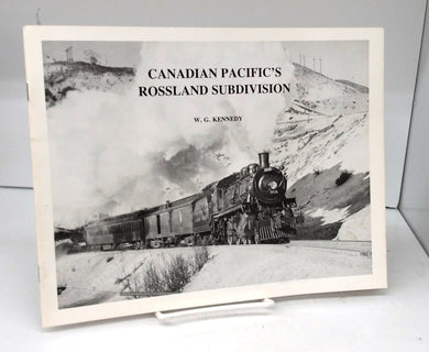 Canadian Pacific's Rossland Subdivision