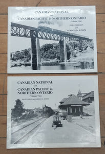 Canadian National and Canadian Pacific in Northern Ontario (Volumes One & Two)