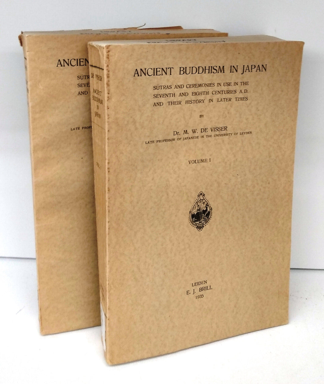 Ancient Buddhism in Japan Vols. I & II