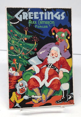 Santa "Greetings" card