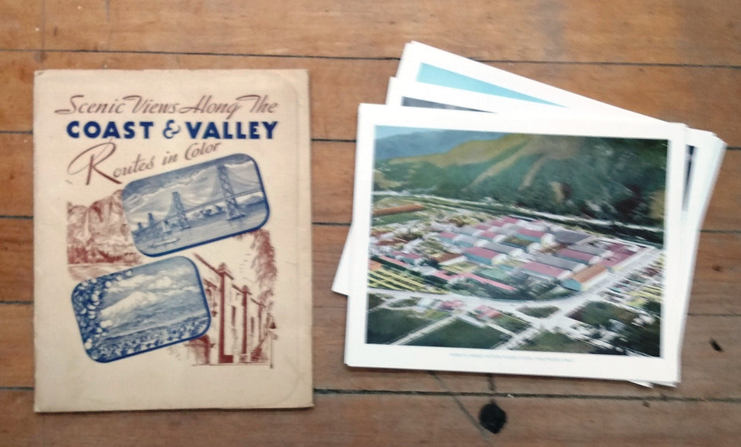 Scenic Views Along The Coast & Valley: Routes in Color