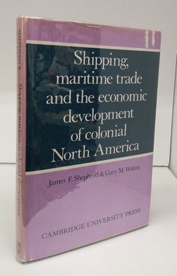 Shipping, maritime trade and the economic development of colonial North America