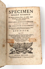 Specimen Ecclesiae Ruthenicae