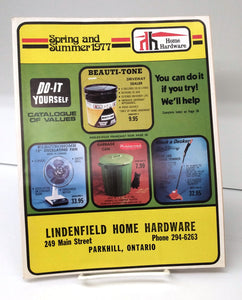 Home Hardware Spring and Summer 1977