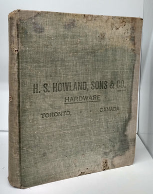 H. S. Howland Hardware catalogue