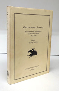 Pour encourager les autres: Studies for the tercentenary of Voltaire's birth 1694-1994