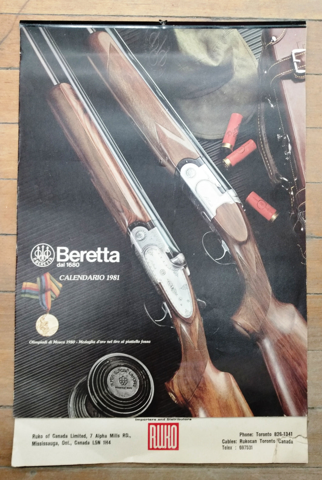 Beretta Calendario 1981
