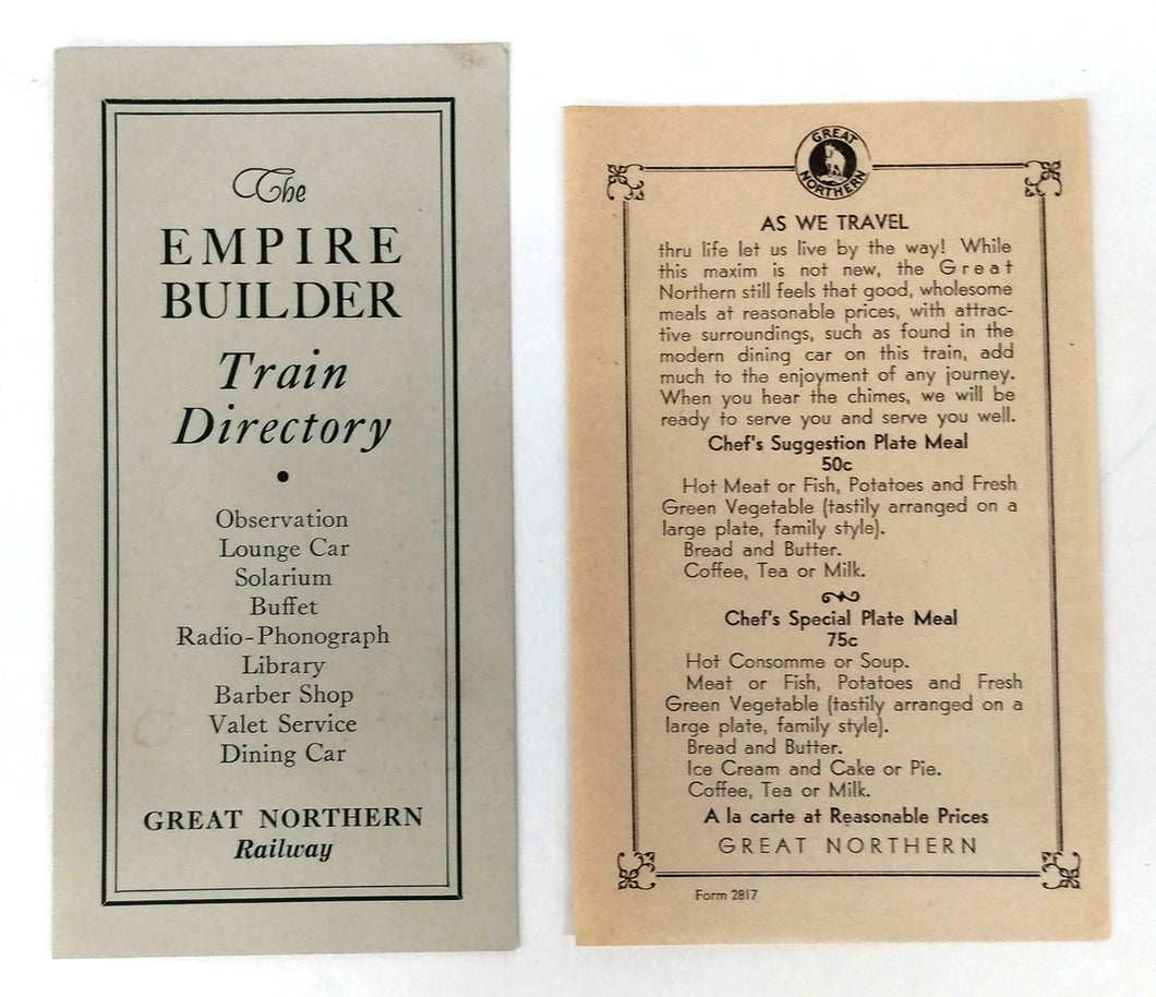 The Empire Builder Train Directory