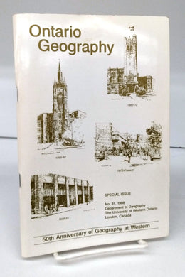 Ontario Geography, No. 31, 1988
