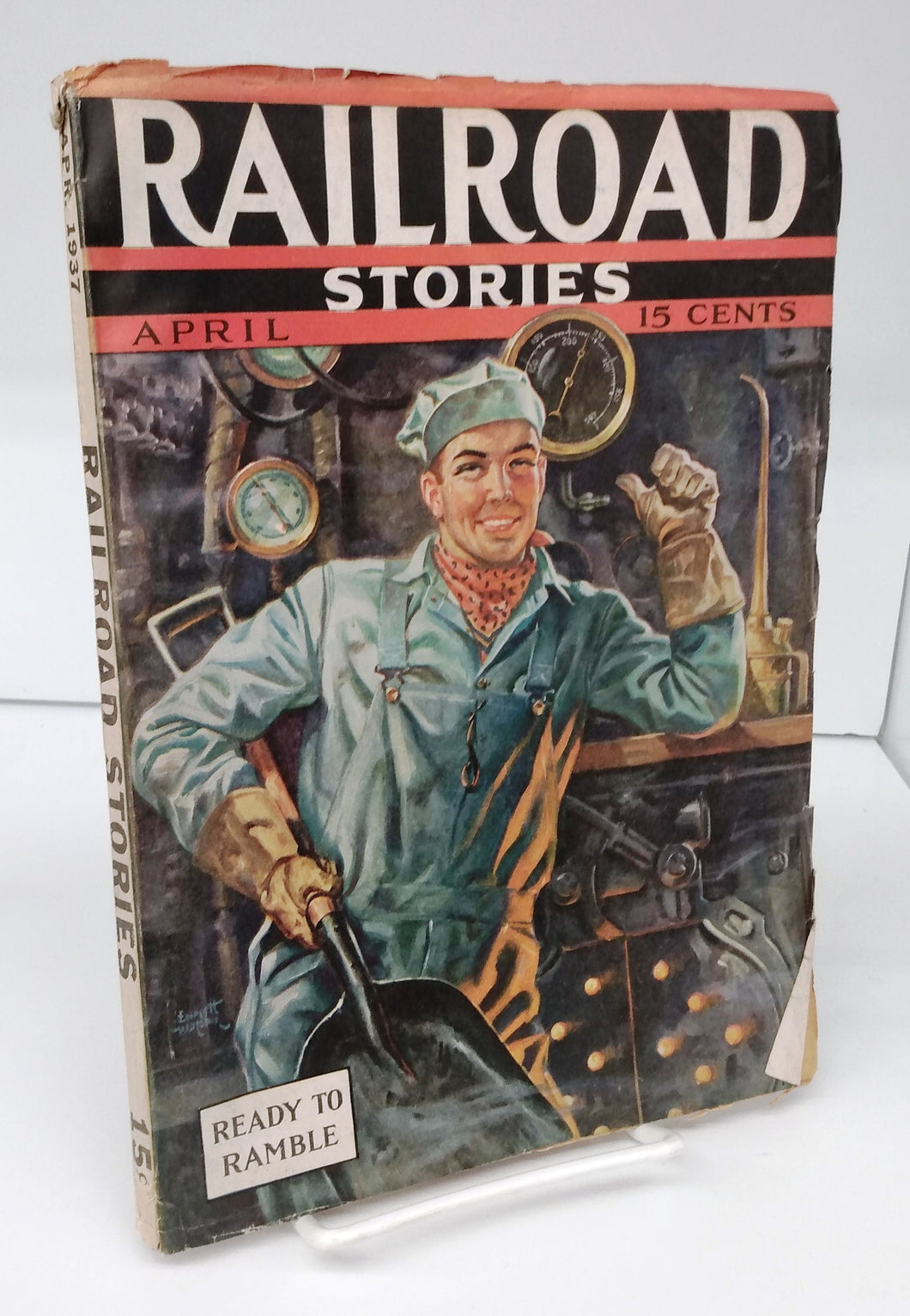 Railroad Stories, April 1937