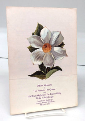 Official Welcome to Her Majesty The Queen and His Royal Highness The Prince Philip Duke of Edinburgh, Legislative Buildings, Victoria, British Columiba, March 8, 1983