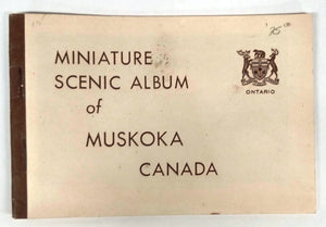 Miniature Scenic Album of Muskoka Canada