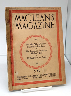 MacLean's Magazine, May 1911