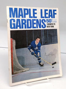 Maple Leaf Gardens Official Programme & Sports Magazine 1965-66