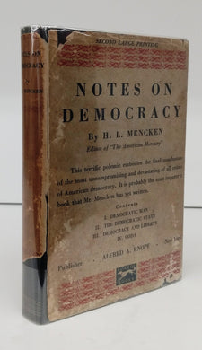 Notes on Democracy
