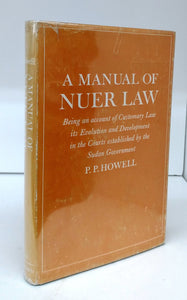 A Manual of Nuer Law