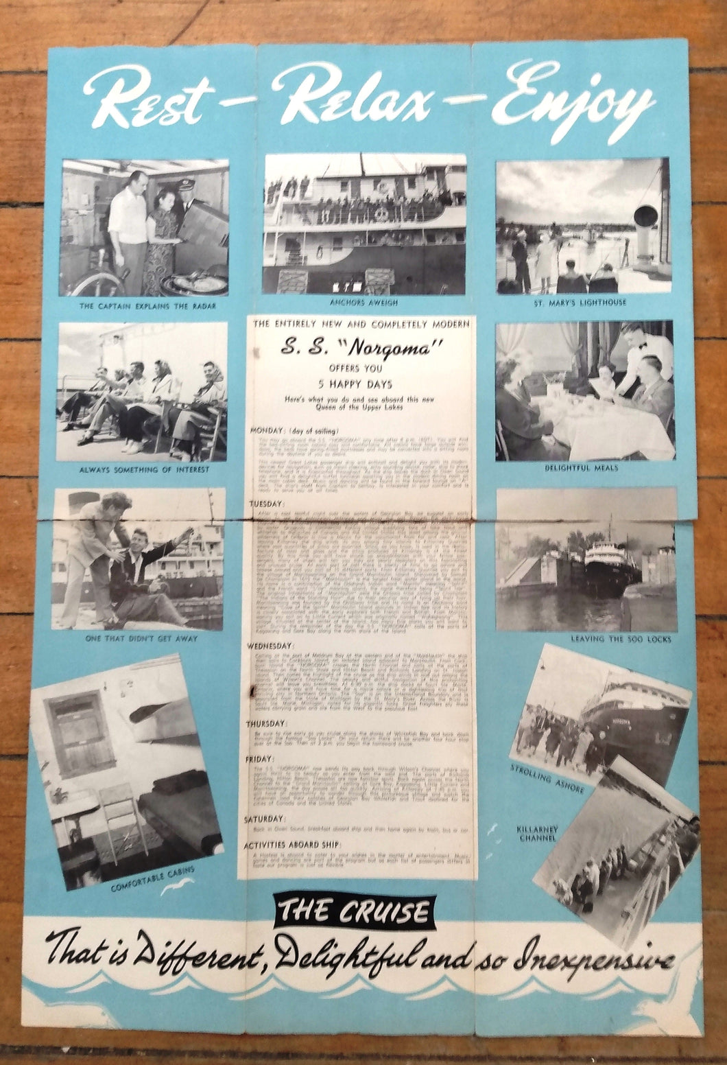 S. S. Norgoma brochure