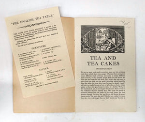 Tea and Tea Cakes