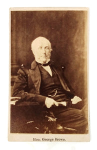 Photograph of Hon. George Brown
